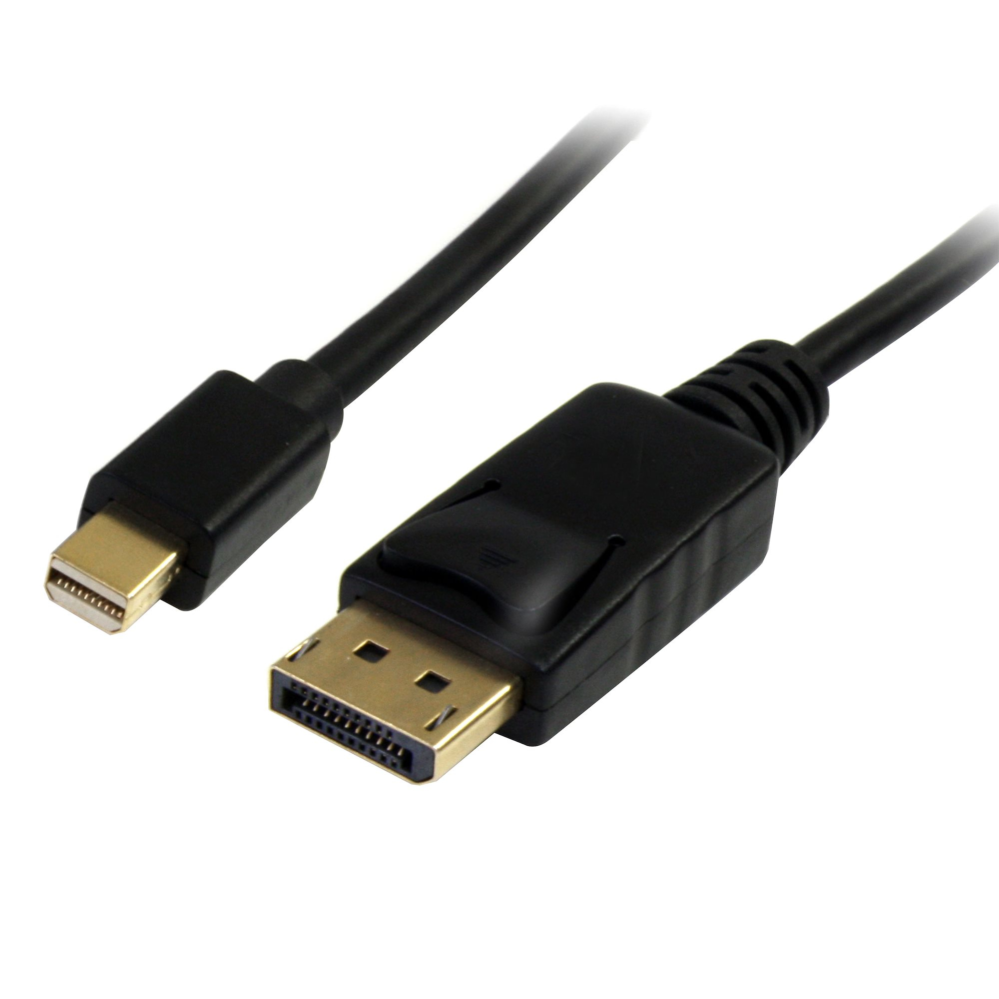 StarTech.com 2m (6ft) Mini DisplayPort to DisplayPort 1.2 Cable - 4K x 2K UHD Mini DisplayPort to DisplayPort Adapter Cable - Mini DP to DP Cable for Monitor - mDP to DP Converter Cord