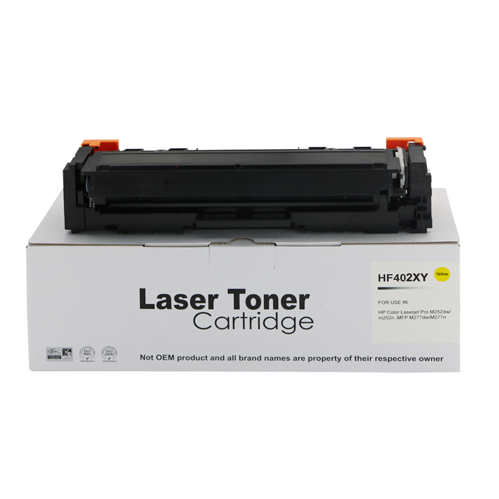 Image of CTS Wholesale Compatible HP CF402X Yellow Hi Yld Toner also for HP 201
