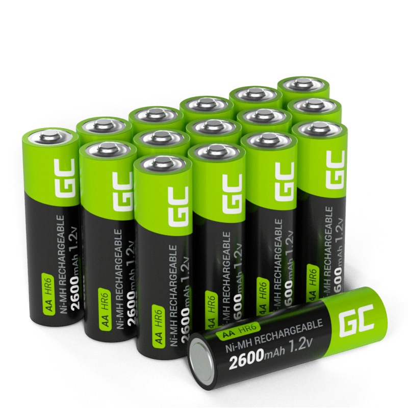 EU Product - 16x AA HR6 2600mAh battery thumbnail