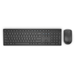 DELL KM636 keyboard Mouse included RF Wireless QWERTY English Black