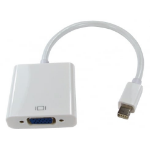 Cables Direct HDMINIDP-VGA015 video cable adapter 0.15 m DisplayPort VGA (D-Sub) White