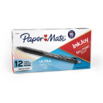 Papermate 1951260 ballpoint pen Black Clip-on retractable ballpoint pen Medium 12 pc(s)