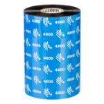 Zebra 04800BK11045 Thermal-transfer ribbon 110mm x 450m Pack=12 for Zebra ZipShip 4800