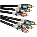 ICIDU V-707472 component (YPbPr) video cable 3 m 3 x RCA Black