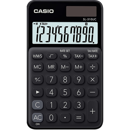 Casio calculator SL-310UC black