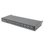 Digitus DS-72214 KVM-switch Rack-montage Zwart