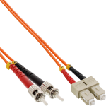 InLine Fiber Optical Duplex Cable SC/ST 50/125µm OM2 2m