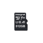 Integral 512GB HIGH SPEED MICROSDHC/XC V30 UHS-I U3