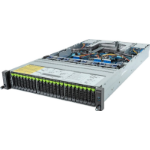 GIGABYTE R283-Z92-AAJ1 LGA 6096 Rack (2U) Zwart, Staal
