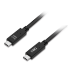 Siig CB-TC0F11-S1 USB cable USB 3.2 Gen 2 (3.1 Gen 2) 39.4" (1 m) USB C Black