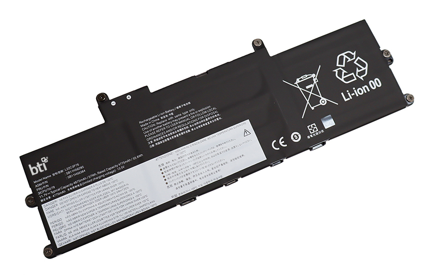 BTI Replacement 3 cell battery for LENOVO THINKPAD X1 2-IN-1 GEN 9 21KF THINKPAD X1 2-IN-1 GEN 9 21KE THINKPAD X1 2-IN-1 GEN 9