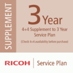 Ricoh 4+4 Supplement to 3 Year Service Plan