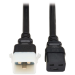 Eaton P036-E04 power cable Black 47.2" (1.2 m) C20 coupler C19 coupler