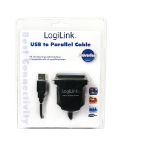 LogiLink AU0003C parallelle kabel Zwart 1,5 m