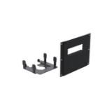 Ergonomic Solutions SpacePole Kiosk SPK609-02 POS-systeemaccessoire Printerklep voor betaalautomaat (POS) Zwart Metaal