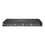 HPE HPE Aruba 6100 48G Class4 PoE 4SFP+ 370W Switch - Switch - Managed - 48 x 10/100/1000 (PoE+) + 4 x 1 Gigabit / 10 Gigabit SFP+ - side to side airflow - rack-mountable - PoE+ (370 W)