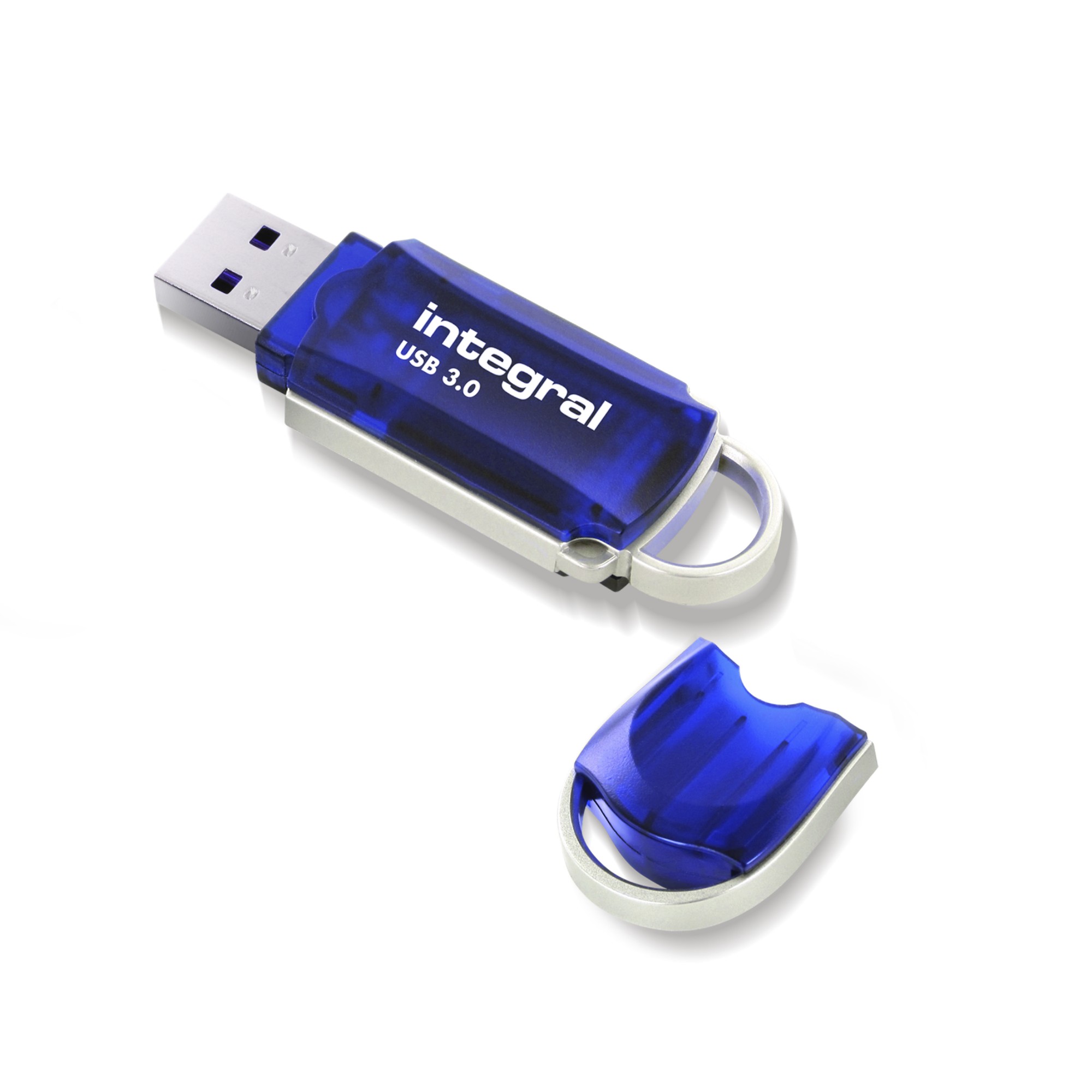 Integral 32GB USB3.0 DRIVE COURIER BLUE UP TO R-100 W-30 MBS