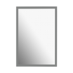 Magiboards Solo Magnetic Sign Holder A4 Grey (Pack 12)