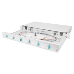 Digitus DN-96330/3 glasvezeladapter LC 1 stuk(s) Licht Grijs