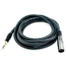 Monoprice 4762 audio cable 118.1" (3 m) 6.35mm TRS XLR (3-pin) Black