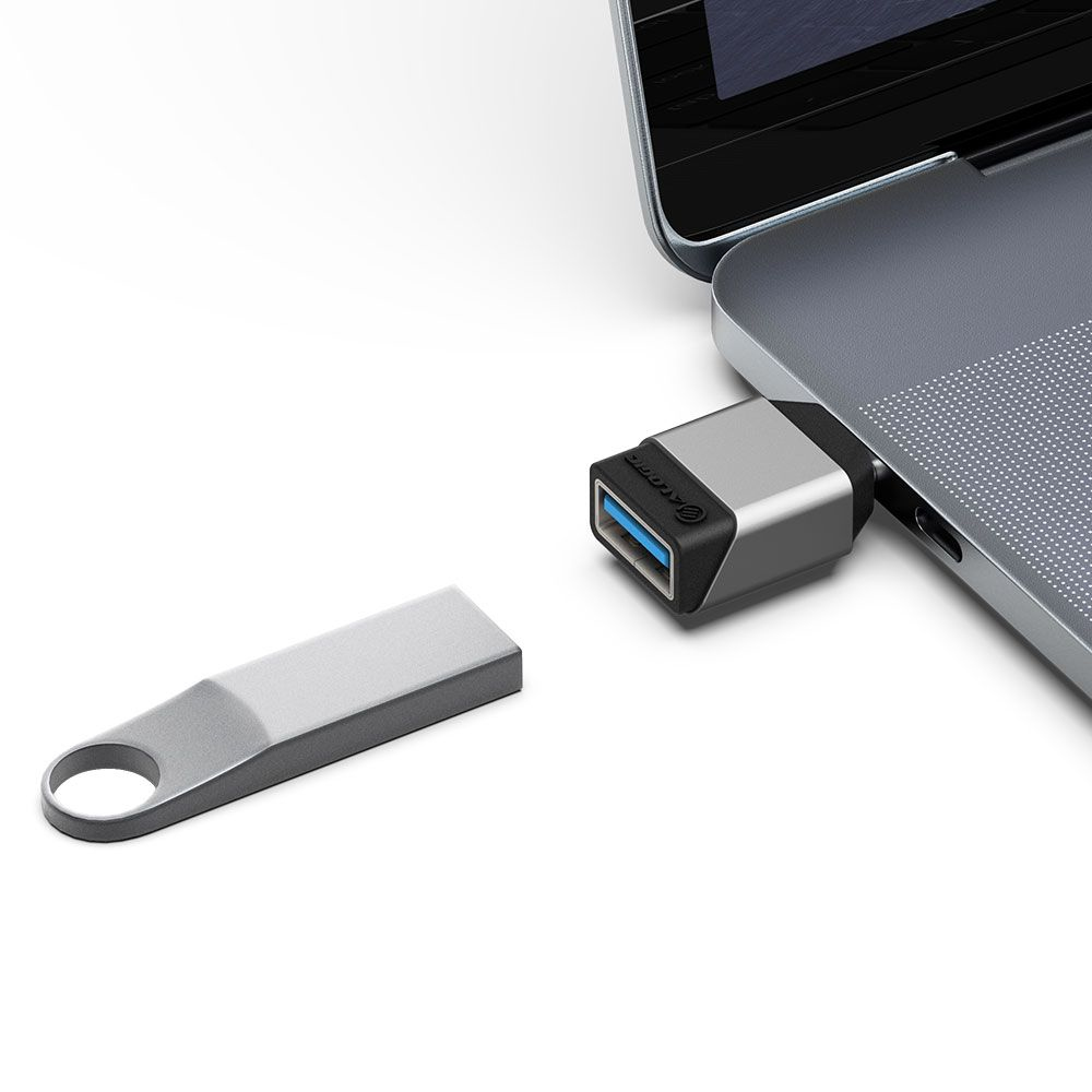 ALOGIC ULCAMN-SGR cable interface/gender adapter USB C USB A Grey