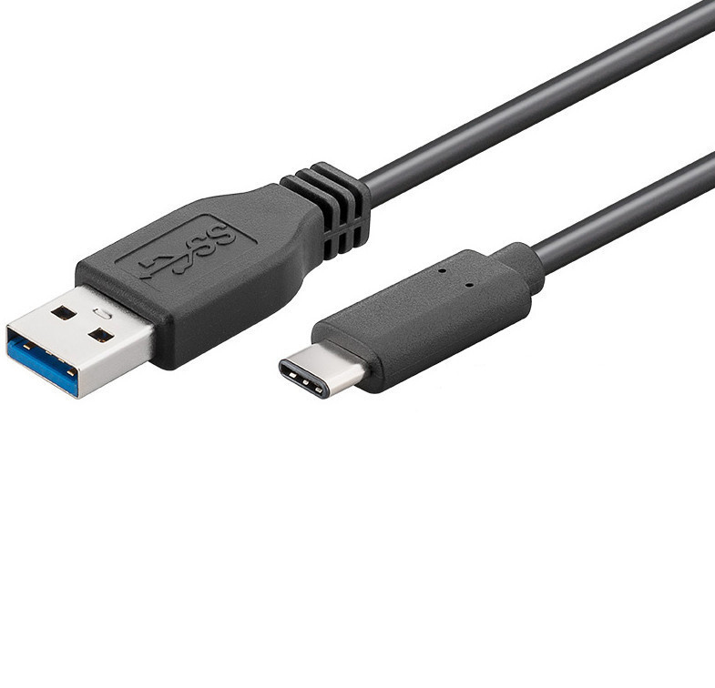 Microconnect USB3.2CA1 USB cable 1 m USB 3.2 Gen 2 (3.1 Gen 2) USB A USB C Black