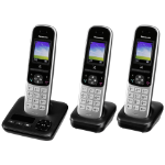 Panasonic KX-TGH723 DECT telephone Caller ID Black
