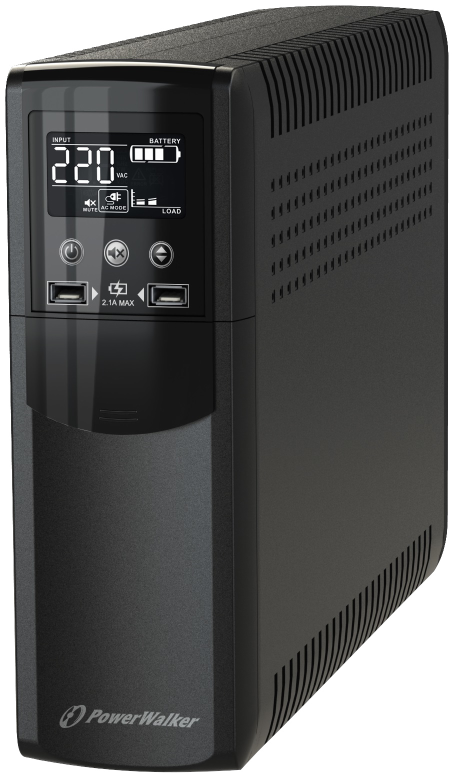 PowerWalker VI 1500 CSW Linjeinteraktiv 1,5 kVA 900 W 4 AC-utgångar