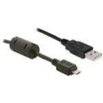 DeLOCK Cable USB 2.0 A to USB-micro B - 3m USB cable USB A Micro-USB B Black