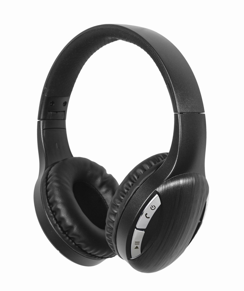 Gembird BTHS-01-BK headphones/headset Wired & Wireless Head-band Calls/Music Micro-USB Bluetooth Black