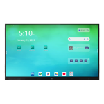 Optoma 3863RK interactive whiteboard 86" 3840 x 2160 pixels Touchscreen Black