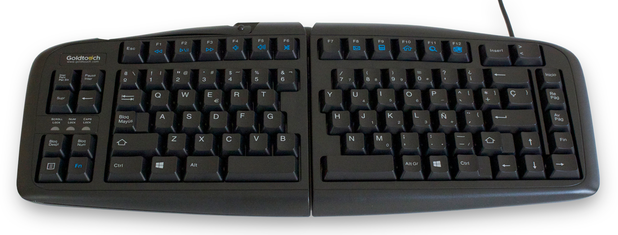 Image of Goldtouch Whilst Stocks Last - Goldtouch Keyboard Spanish layout -...