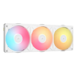 Corsair iCUE LINK RX360 II Unified Frame RGB PWM PC Fans Starter Kit Computer case Air cooler 12 cm White 1 pc(s)