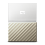 Western Digital My Passport Ultra external hard drive 1 TB Gold, White