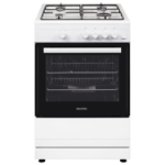 electriQ 60cm Gas Cooker - White