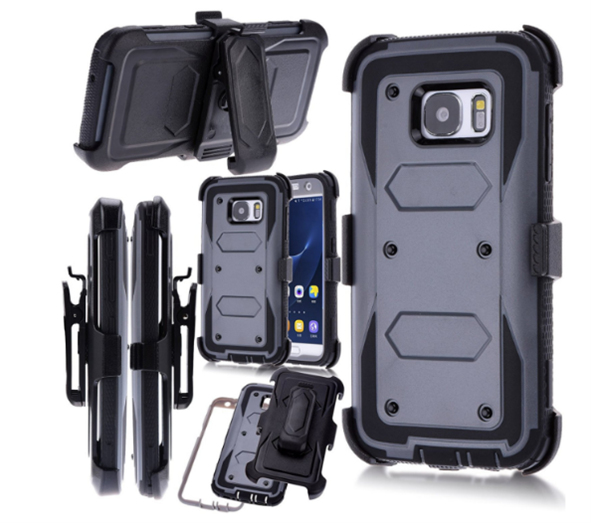 JLC Samsung S7 Cargo - Black mobile phone case 12.9 cm (5.1") Cover