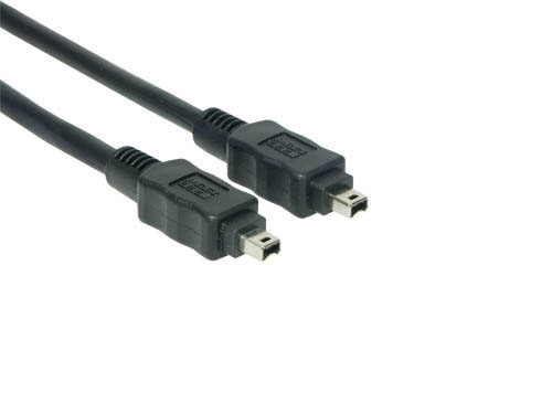 EXSYS EX-K6825 FireWire cable 5 m 4-p Black
