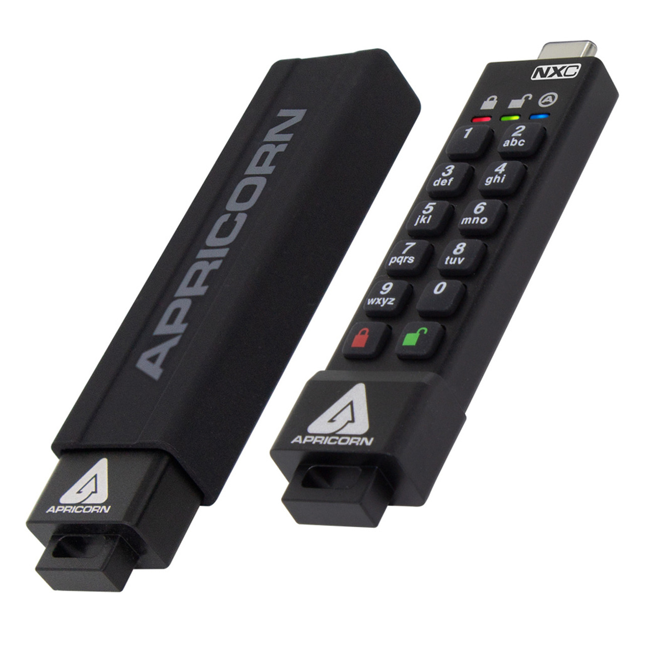 Image of Apricorn Aegis Secure Key 3NXC USB flash drive 64 GB USB Type-A...