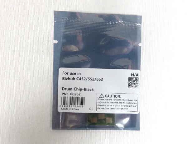 Image of DATA DIRECT Konica Minolta C452 552 652 IU Reset Chip Black