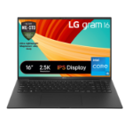 LG Gram 16Z90RU-G.AP52A1 laptop Intel® Core™ i5 i5-1334U 40.6 cm (16") WQXGA 16 GB LPDDR5-SDRAM 256 GB SSD Wi-Fi 6 (802.11ax) Windows 11 Pro Black