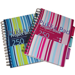 Pukka PUKKA A5 STRIPES WB PROJECT BOOK PK3