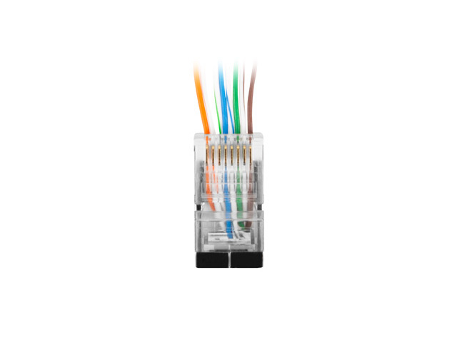 Lanberg PLS-6020EZ wire connector RJ45 Transparent