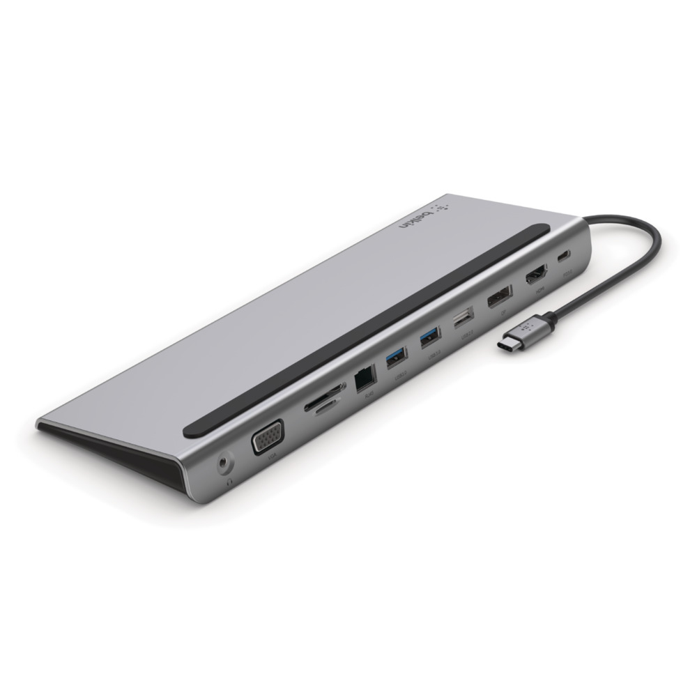 Image of Belkin INC004BTSGY notebook dock/port replicator Wired USB 3.2 Gen...