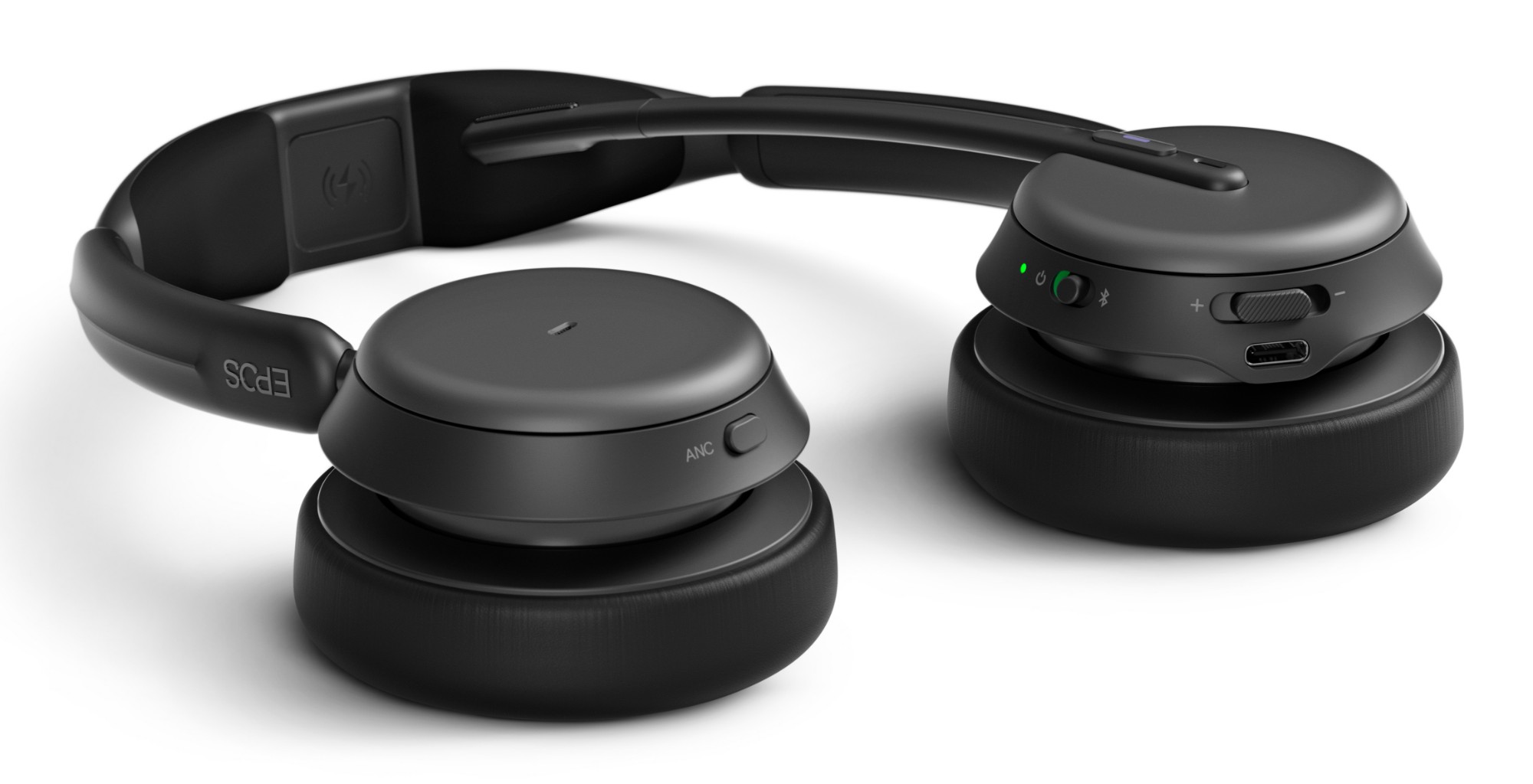 EPOS IMPACT 1061T ANC, Double-sided ANC Bluetooth headset with stand