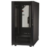 APC MDC24SX3KVAI rack cabinet 24U Freestanding rack Black