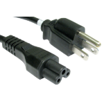 Cables Direct RB-500 power cable Black 2 m C5 coupler