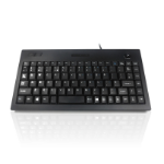 Accuratus 5005 keyboard USB + PS/2 QWERTY UK English Black