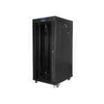 Lanberg FF01-8027-12BL rack 27U Vrijstaande rek Zwart