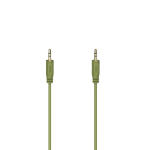 Hama Flexi-Slim audio cable 0.75 m 3.5mm Green