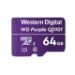 Western Digital WD Purple SC QD101 memoria flash 64 GB MicroSDXC Clase 10